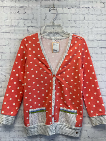 Size 8 Girl's Pink Polka Dot Matilda Jane Cardigan