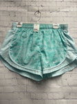 Size Large Ladies Blue Print Nike Workout Shorts