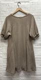 Size Medium Ladies Tan New In Dress