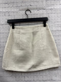 Size X-Small Ladies White Pearl Altar'd State Skirt