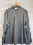 Size X-Large Men's Gray Greg Norman Pullover