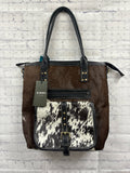 Ladies Brown Cow MYRA Purse