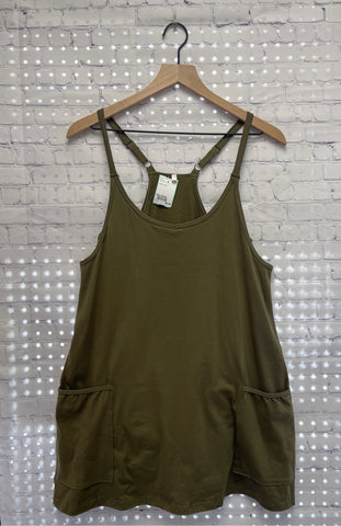 Size Small Ladies Green Tank Dress