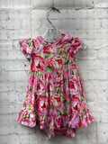 Size 3-6 months Girl's Pink Floral Posh Peanut Onesie