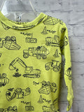 Size 6-12 months Boy's Yellow Print Baby Gap PJ Set
