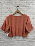 Size X-Small Ladies Orange Altar'd State Top