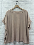 Size XL Ladies Brown ee:some Top
