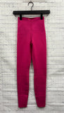 Size 2 Ladies Hot Pink lulu lemon Workout Leggings