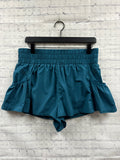Size Large Ladies Blue free people Workout Shorts