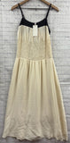 Size Medium Ladies Cream Tank Dress