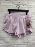 Size Large Ladies Purple Asics Workout Shorts