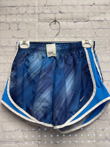 Size Small Ladies Blue Print Nike Workout Shorts