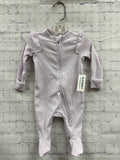 Size New born Girl's lavender Old Navy Sleeper