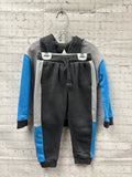 Size 3t Boy's Gray Cat & Jack Pantset
