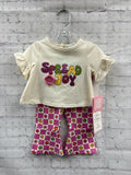 Size 3-6 months Girl's White Rare Edition Pantset