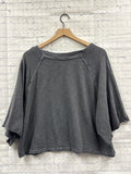 Size Large Ladies Gray Aerie Top