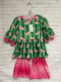 Size 4T Girl's Green Pete +  Lucy Pantset
