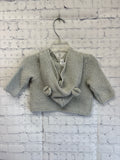 Size 0-3 Months Girl's Gray Baby Gap Cardigan