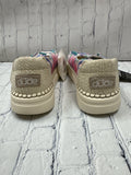 Size 5 Ladies Multi-Color Tie dye Hey dude Shoe
