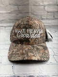 Ladies Green Camoflage C.C Hat