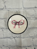 White Properly Improper Ring Dish