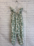 Size 12 Months Girl's Green Floral Carters Jumpsuit