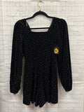 Size Small Ladies Black Studded Popular 21 Romper