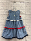 Size 3-6 months Girl's Denim Tommy Hilfiger Tank Dress