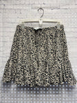 Size Medium Ladies Tan Animal Print Skirt