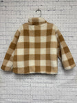 Size 4T Girl's Tan Checked Little Co. Jacket