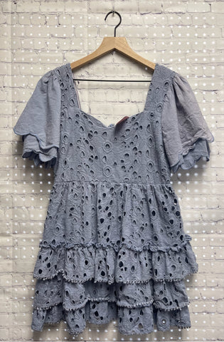 Size 6 Ladies Blue Versona Dress