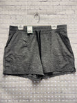 Size Large Ladies Gray Gap Workout Shorts