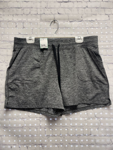 Size Large Ladies Gray Gap Workout Shorts